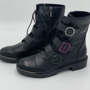 Black JS-Kirlah Combat Boot